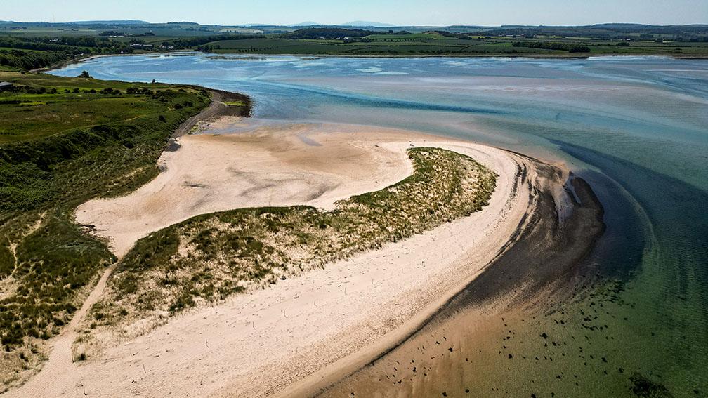 Budle Bay in North Northumberland 